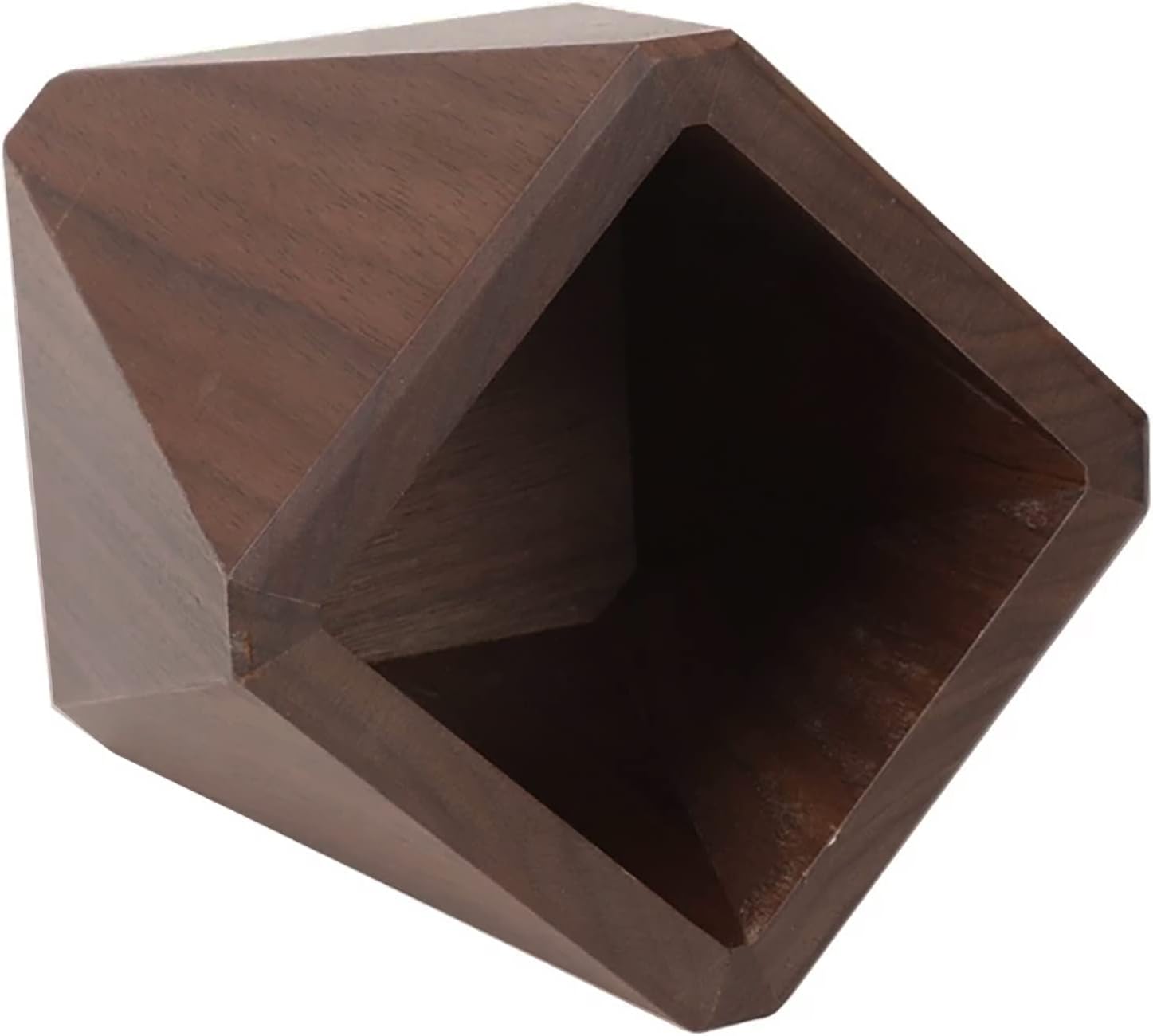 Natural Solid Wood Desktop Organizer