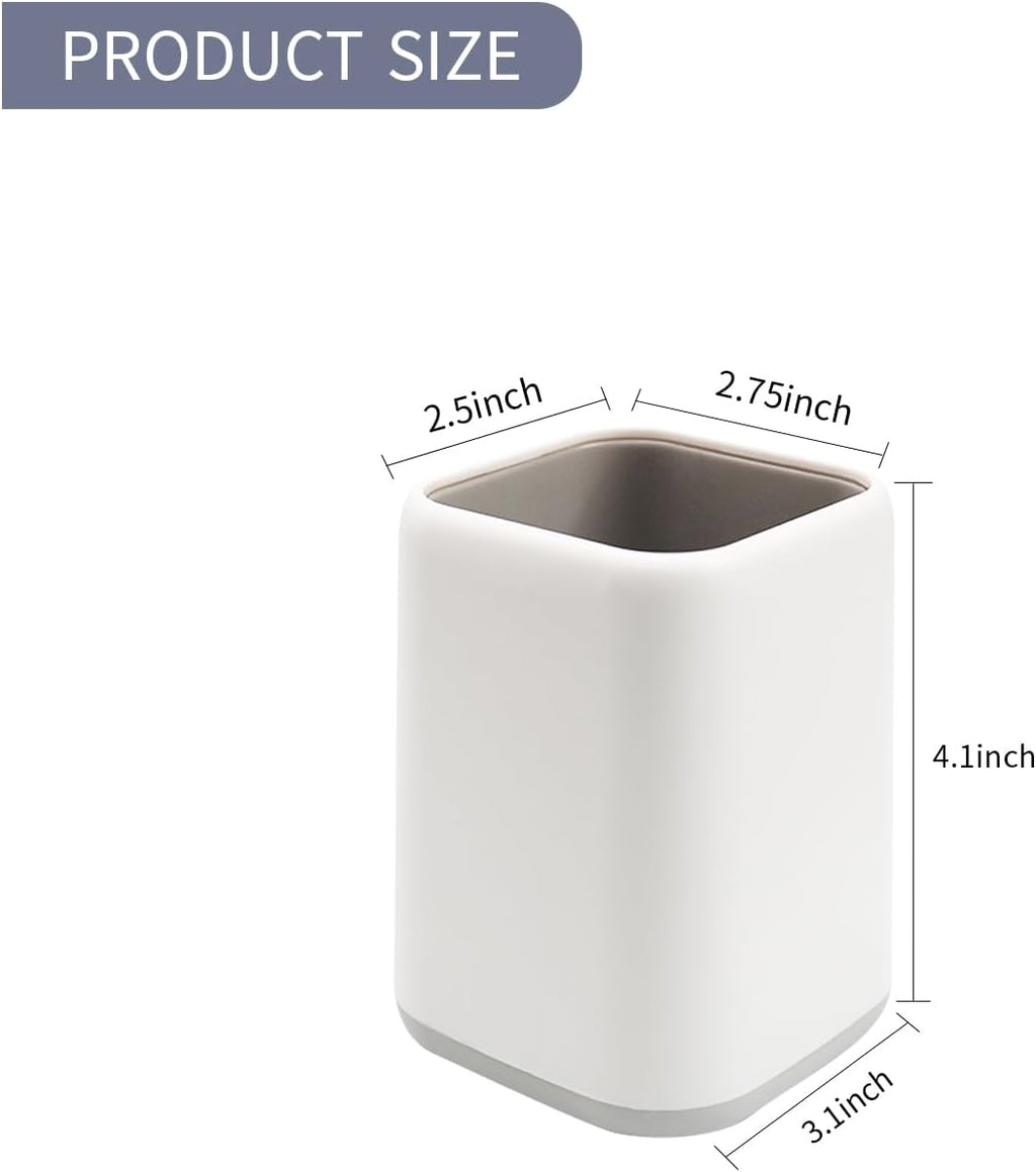 Modern Oval-Square Multi-Use Pen Holder