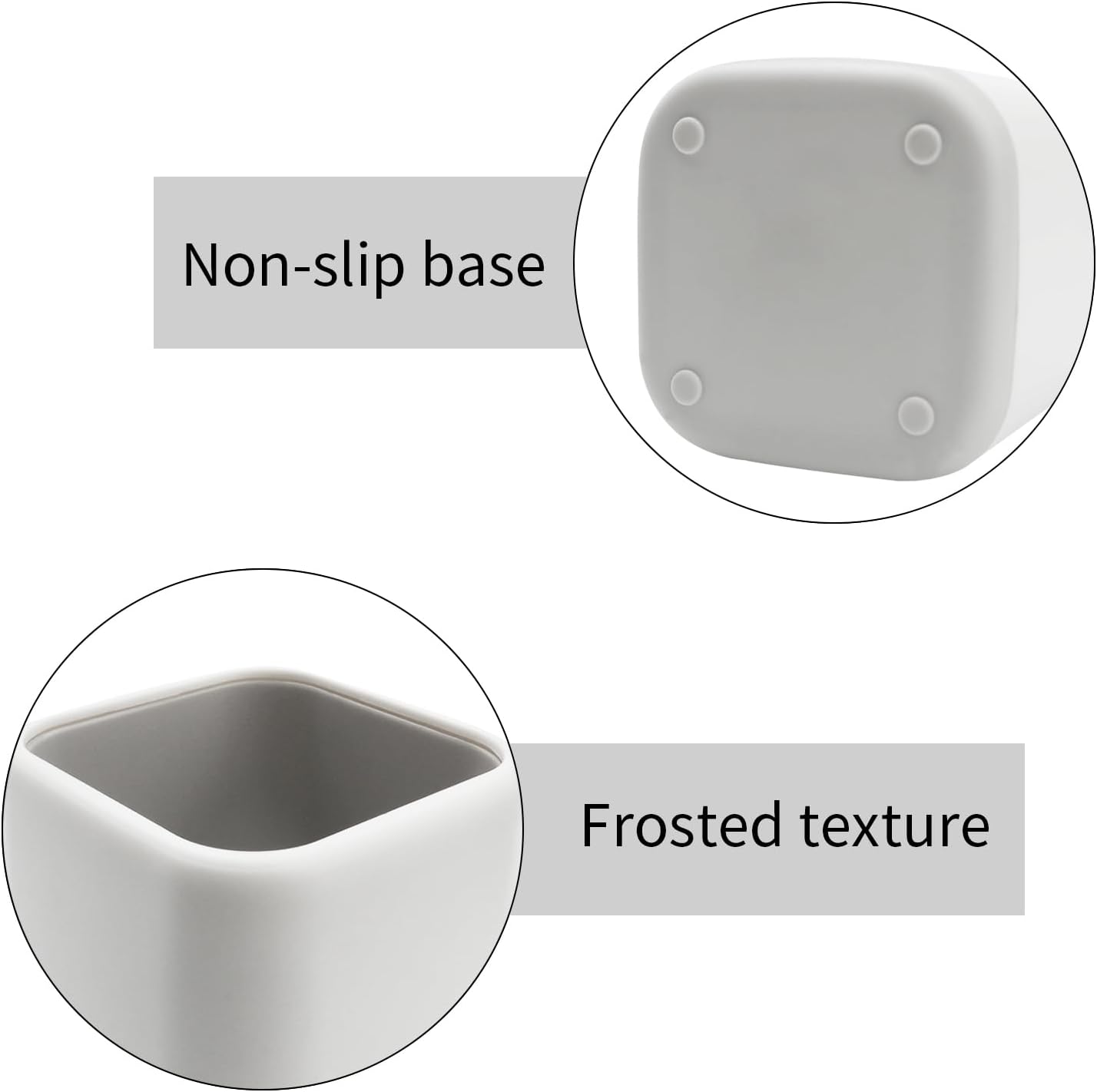 Modern Oval-Square Multi-Use Pen Holder