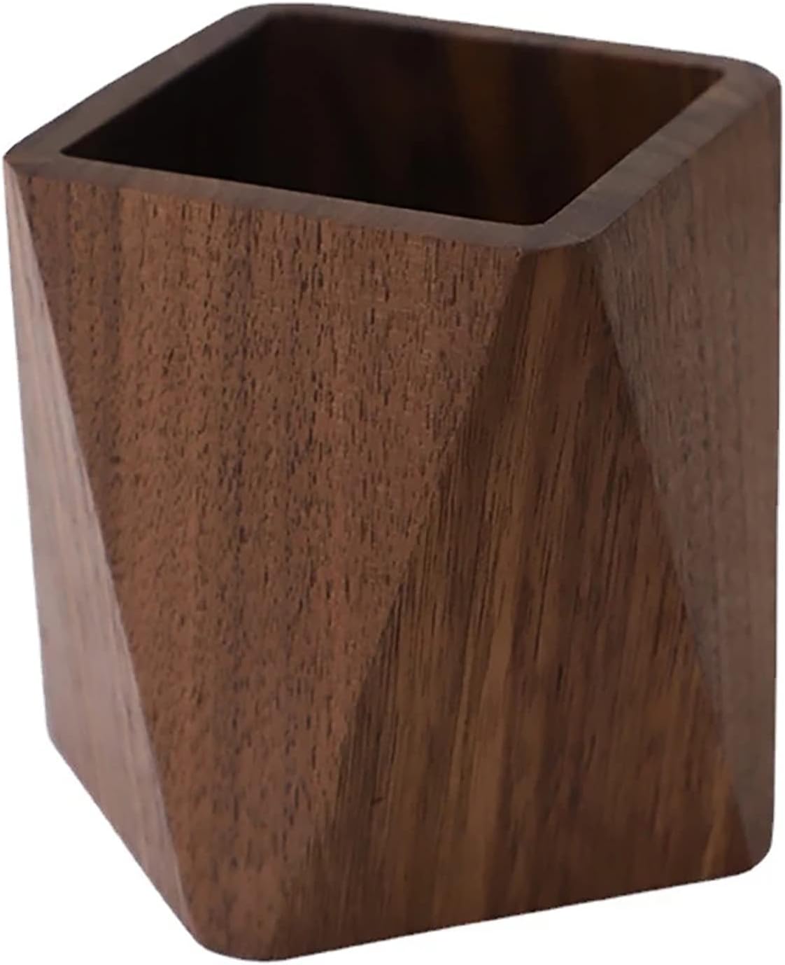 Natural Solid Wood Desktop Organizer