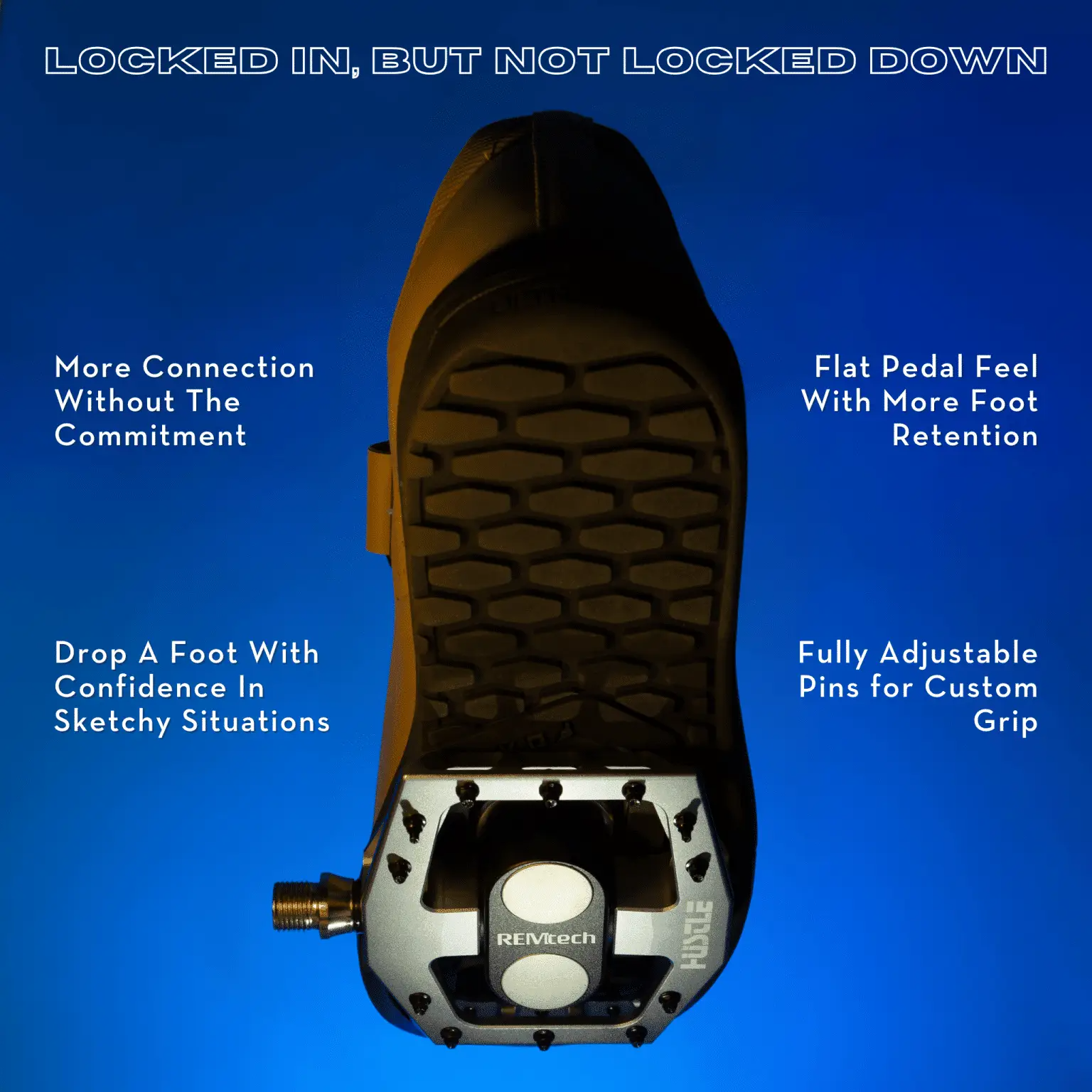 Avery REMtech Pedals With REMplate Pro(Cleats)