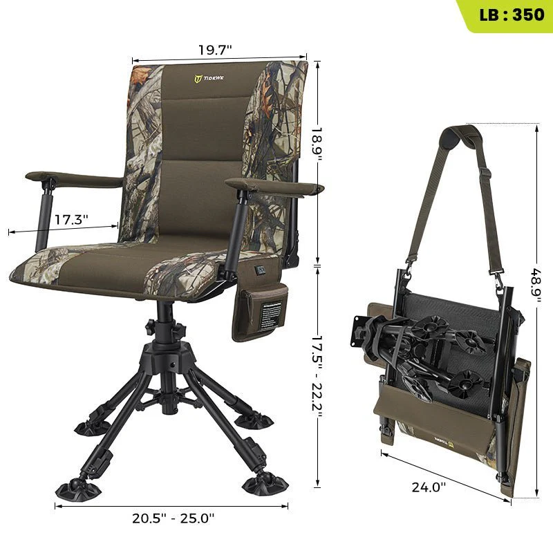 Adjustable Heated Hunting Chai